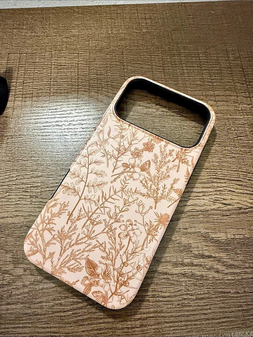 Casetify Floral Phone Case Pink & Brown